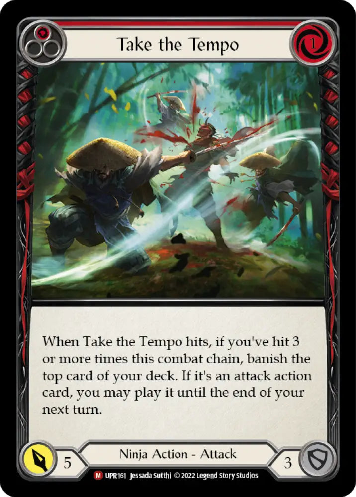 Take the Tempo [Uprising] - Flesh And Blood Single