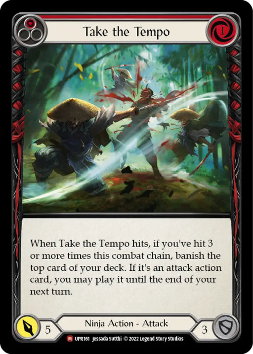 Take the Tempo [Uprising] - Flesh And Blood Single