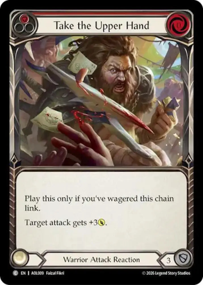 Take the Upper Hand (Red) (AOL009) [Armory Deck: Olympia]