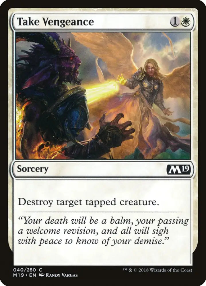 Take Vengeance [Core Set 2019] - MTG Single