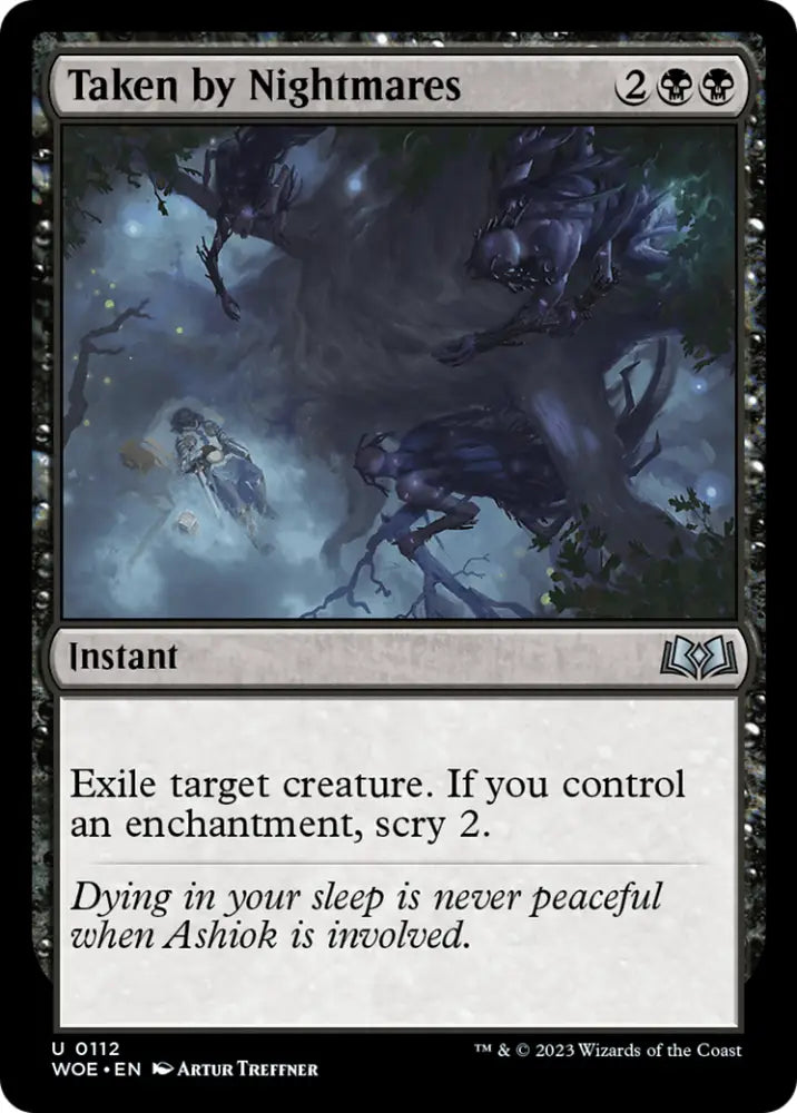 Taken by Nightmares [Wilds of Eldraine] - MTG Single