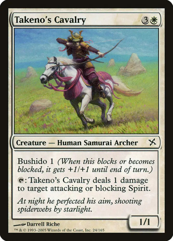 Takeno’s Cavalry [Betrayers of Kamigawa] - MTG Single