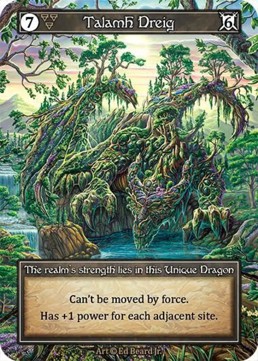 Talamh Dreig (Foil) [Dragonlord]