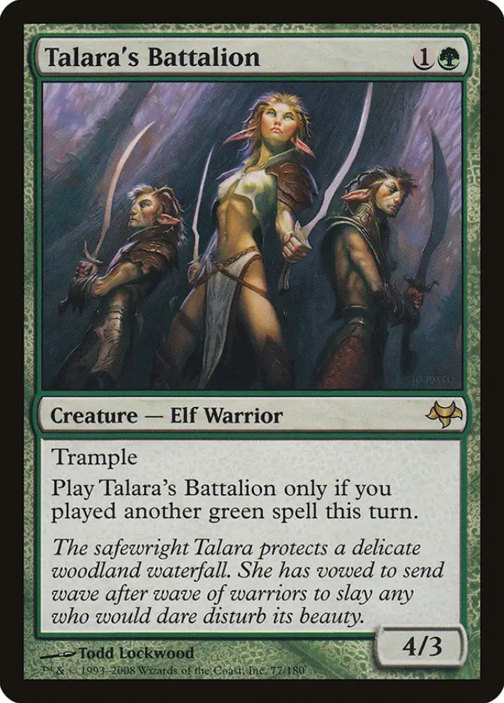 Talara’s Battalion [Eventide] - MTG Single