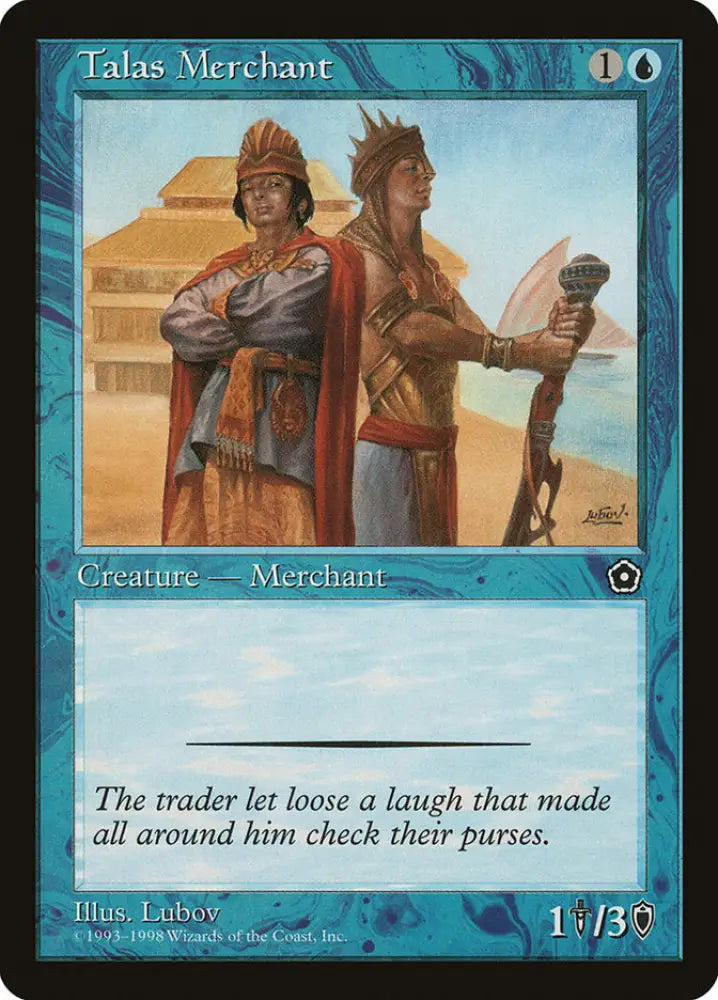 Talas Merchant [Portal Second Age] - MTG Single