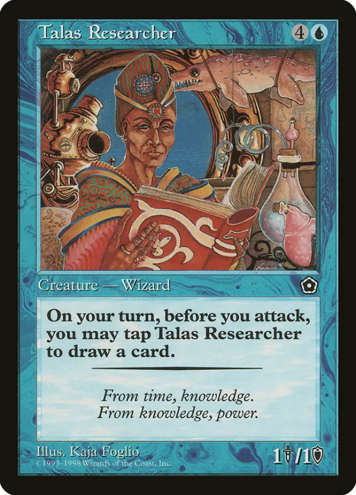 Talas Researcher [Portal Second Age] - MTG Single