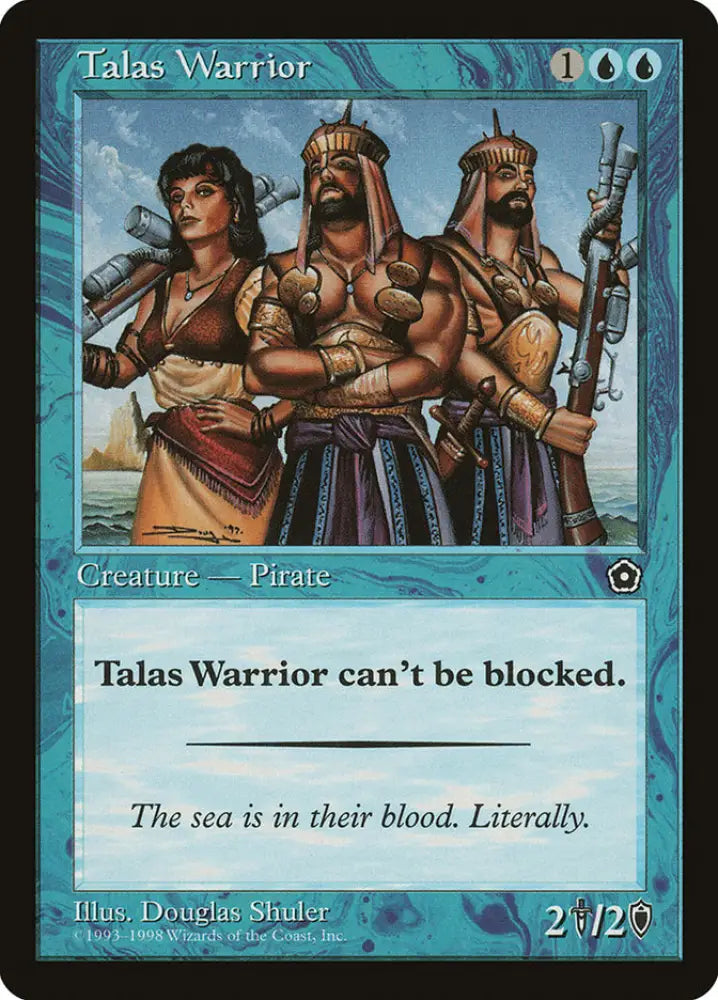 Talas Warrior [Portal Second Age] - MTG Single