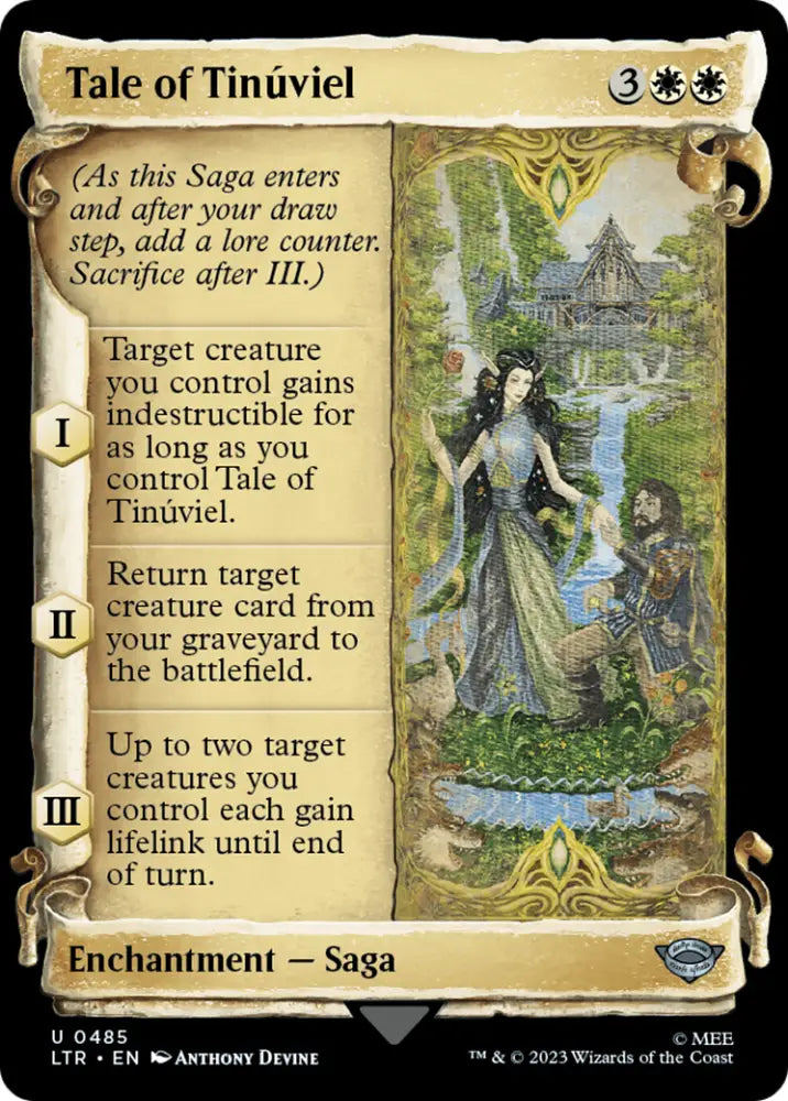 Tale of Tinuviel [The Lord of the Rings: Tales of Middle-Earth Showcase Scrolls] - MTG Single