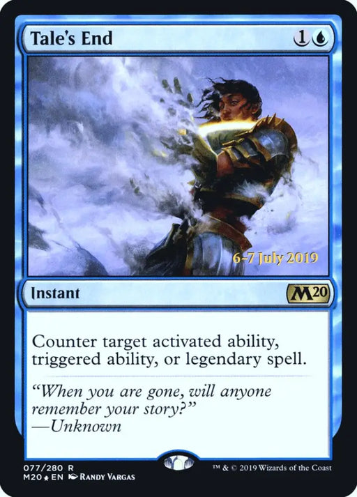 Tale’s End [Core Set 2020 Prerelease Promos] - MTG Single