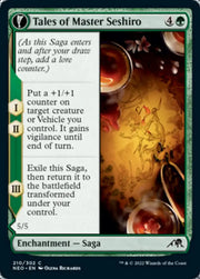 Tales of Master Seshiro // Seshiro’s Living Legacy [Kamigawa: Neon Dynasty] - MTG Single