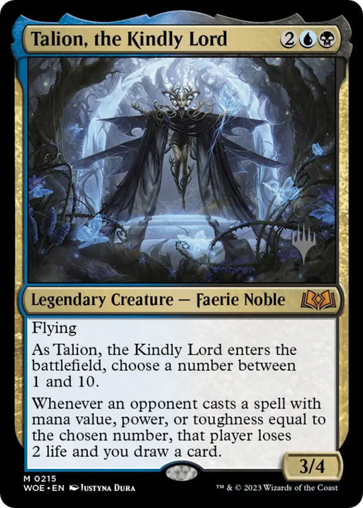 Talion the Kindly Lord (Promo Pack) [Wilds of Eldraine Promos] - MTG Single