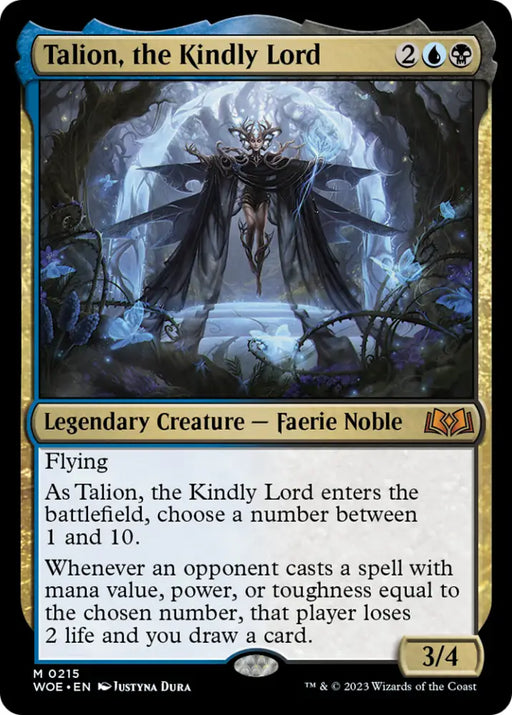Talion the Kindly Lord [Wilds of Eldraine] - MTG Single