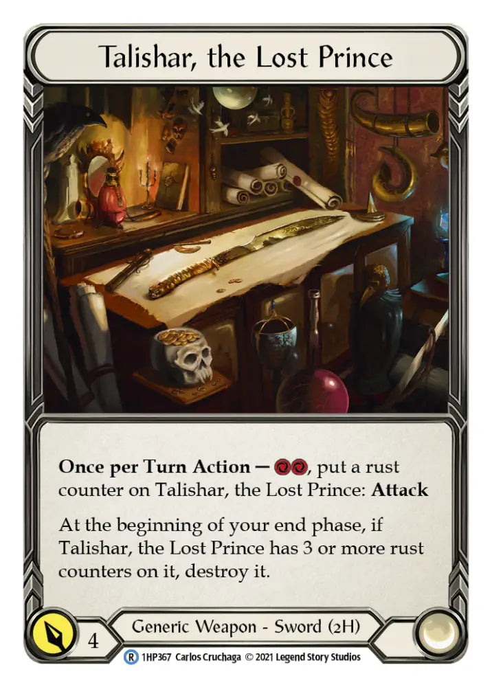 Talishar the Lost Prince [1HP367] (History Pack 1) - Flesh And Blood Single