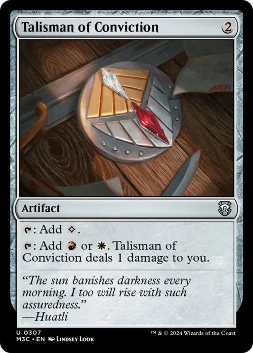 Talisman of Conviction [Modern Horizons 3 Commander] - MTG Single