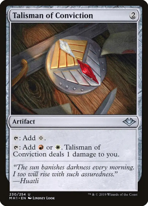 Talisman of Conviction [Modern Horizons] - MTG Single