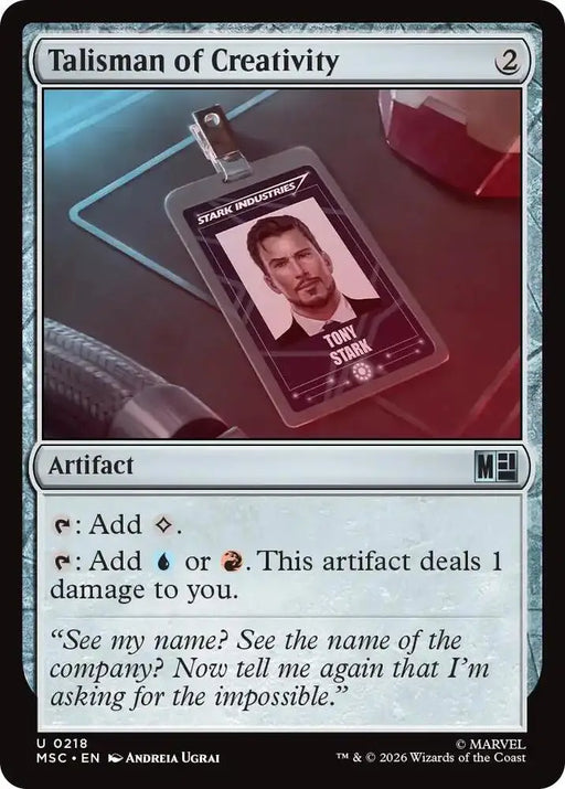 Talisman of Creativity (218) [Marvel Super Heroes Commander]