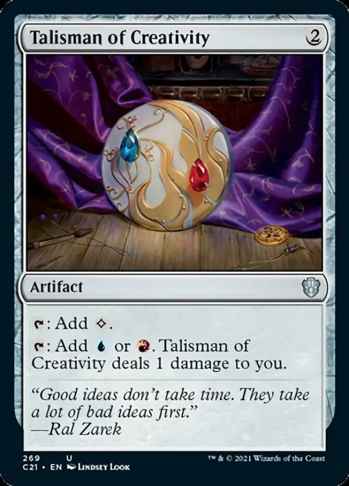 Talisman of Creativity [Commander 2021] - MTG Single