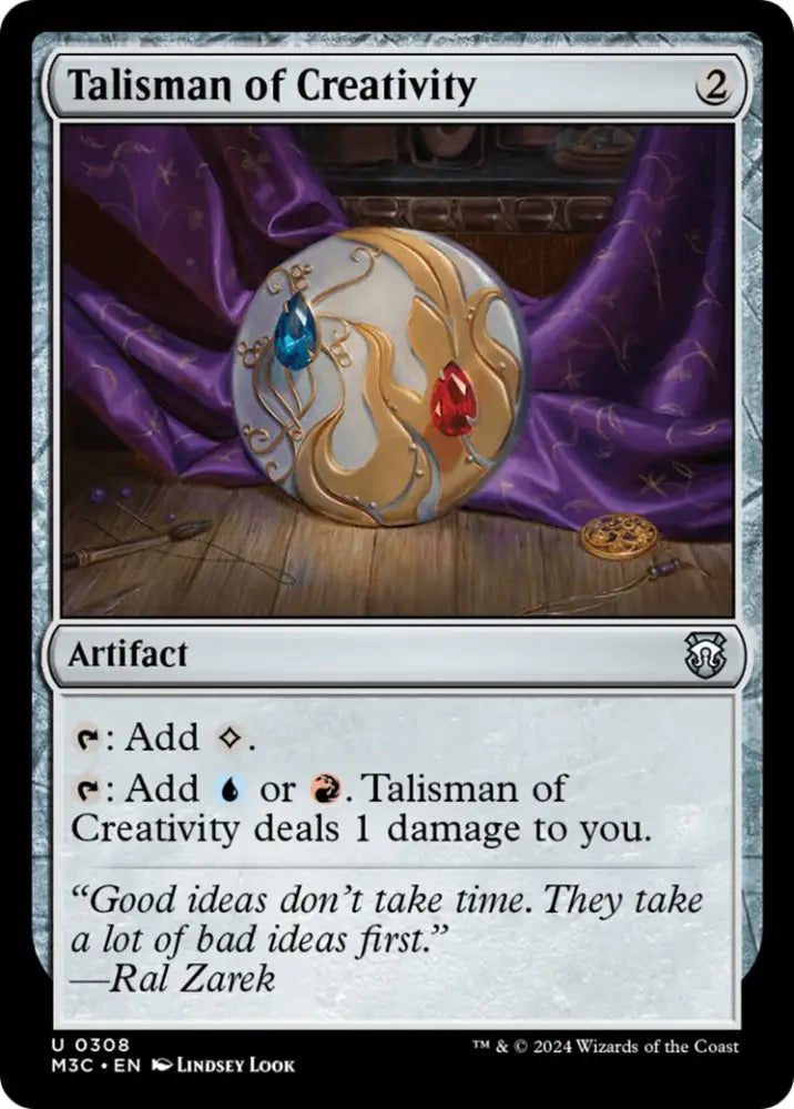 Talisman of Creativity [Modern Horizons 3 Commander] - MTG Single