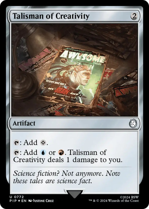 Talisman of Creativity (Surge Foil) [Fallout] - MTG Single
