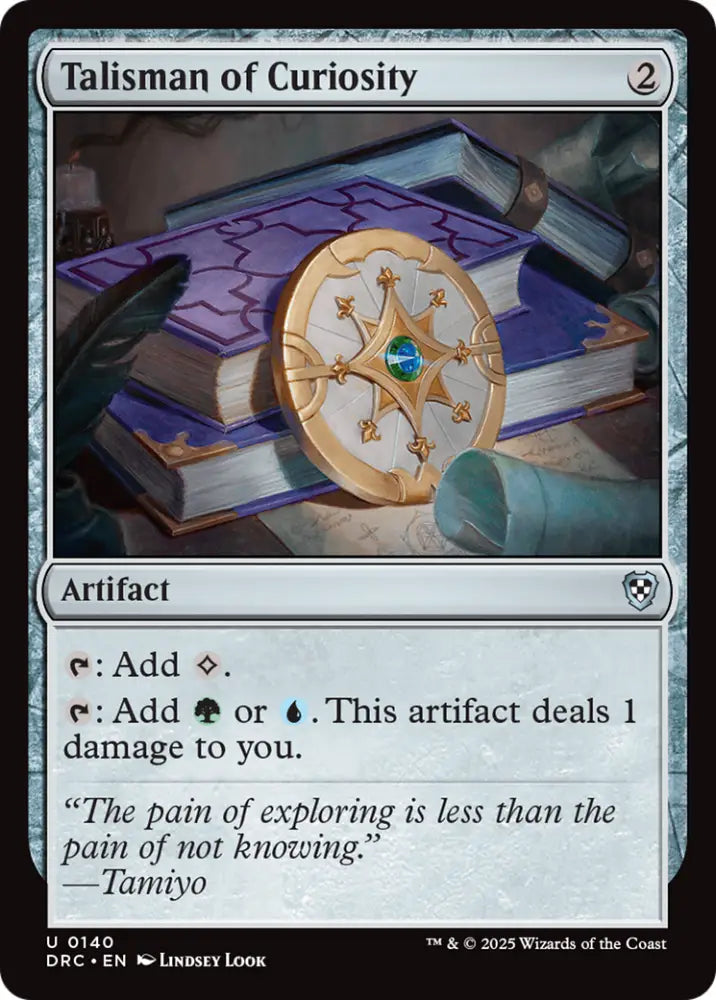 Talisman of Curiosity [Aetherdrift Commander] - MTG Single