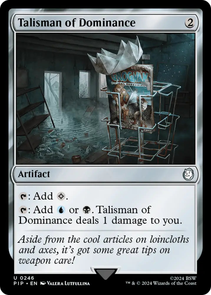Talisman of Dominance [Fallout] - MTG Single
