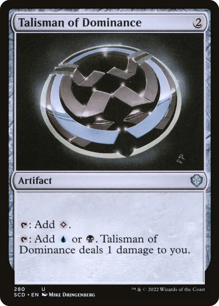 Talisman of Dominance [Starter Commander Decks] - MTG Single