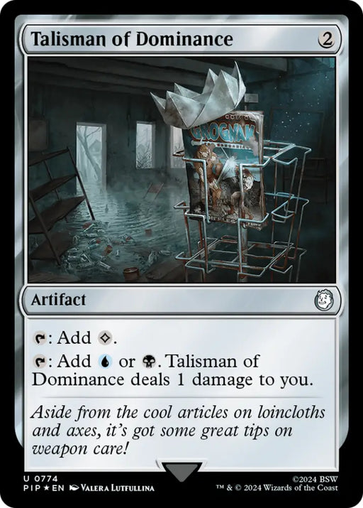 Talisman of Dominance (Surge Foil) [Fallout] - MTG Single