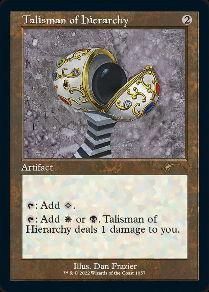 Talisman of Hierarchy (Foil Etched) [Secret Lair Drop Series] - MTG Single