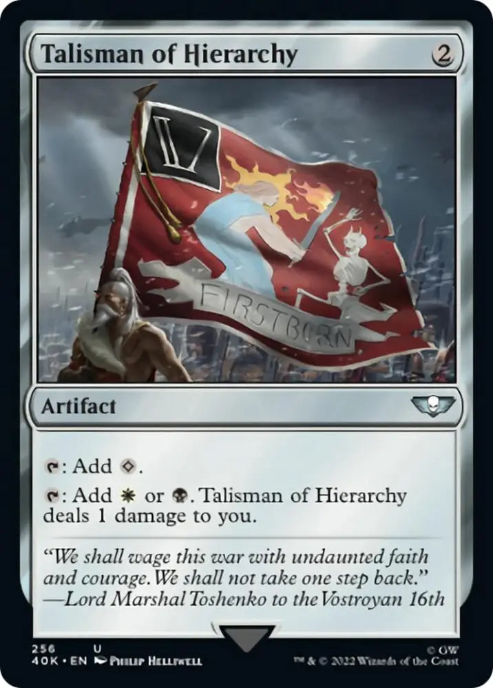 Talisman of Hierarchy [Warhammer 40,000] - MTG Single