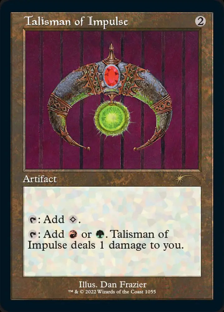 Talisman of Impulse (Foil Etched) [Secret Lair Drop Series] - MTG Single