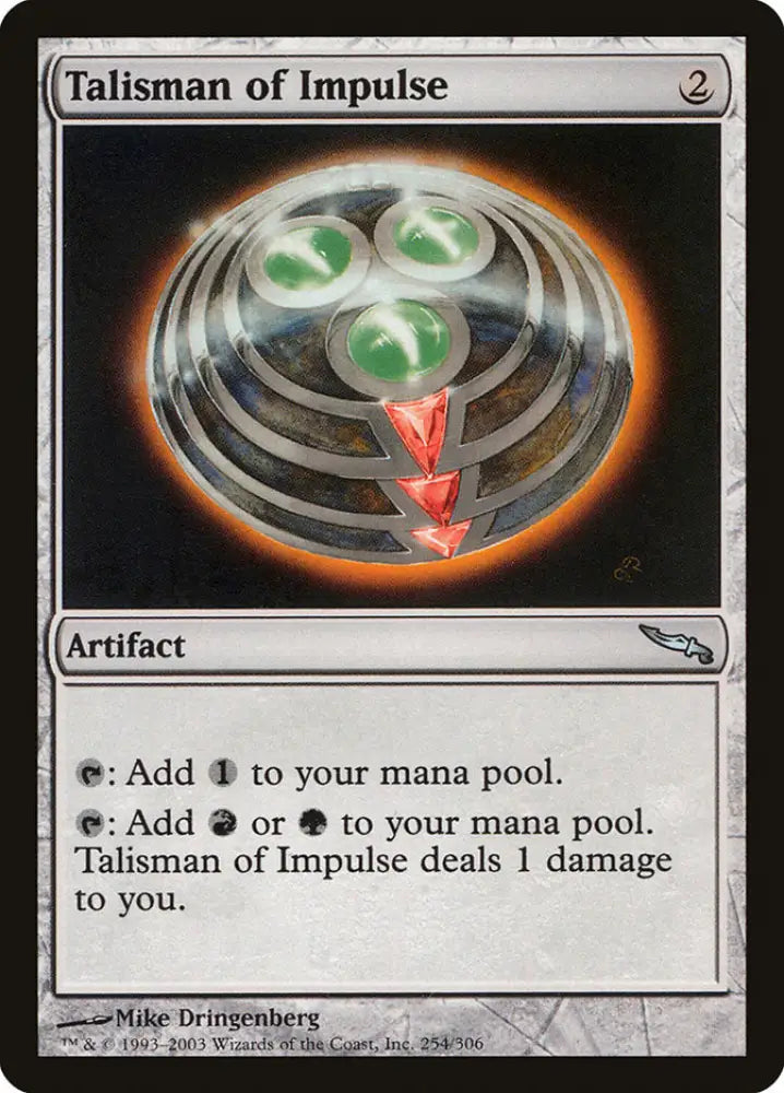 Talisman of Impulse [Mirrodin] - MTG Single