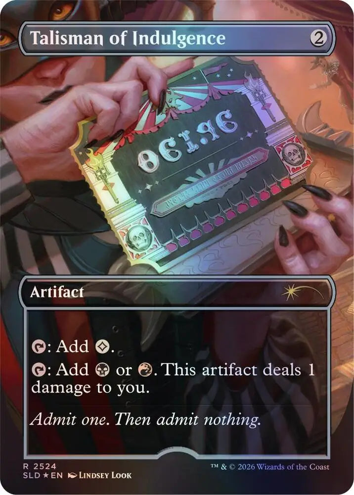 Talisman of Indulgence (2524) [Secret Lair Drop]
