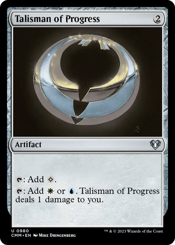 Talisman of Progress [Commander Masters] - MTG Single