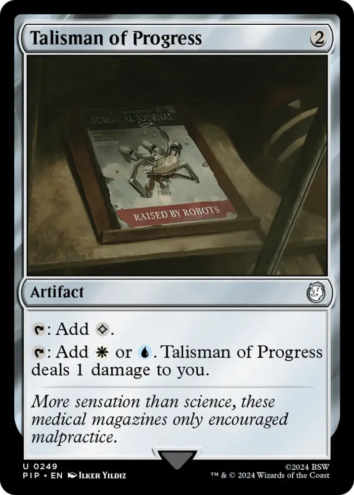 Talisman of Progress [Fallout] - MTG Single