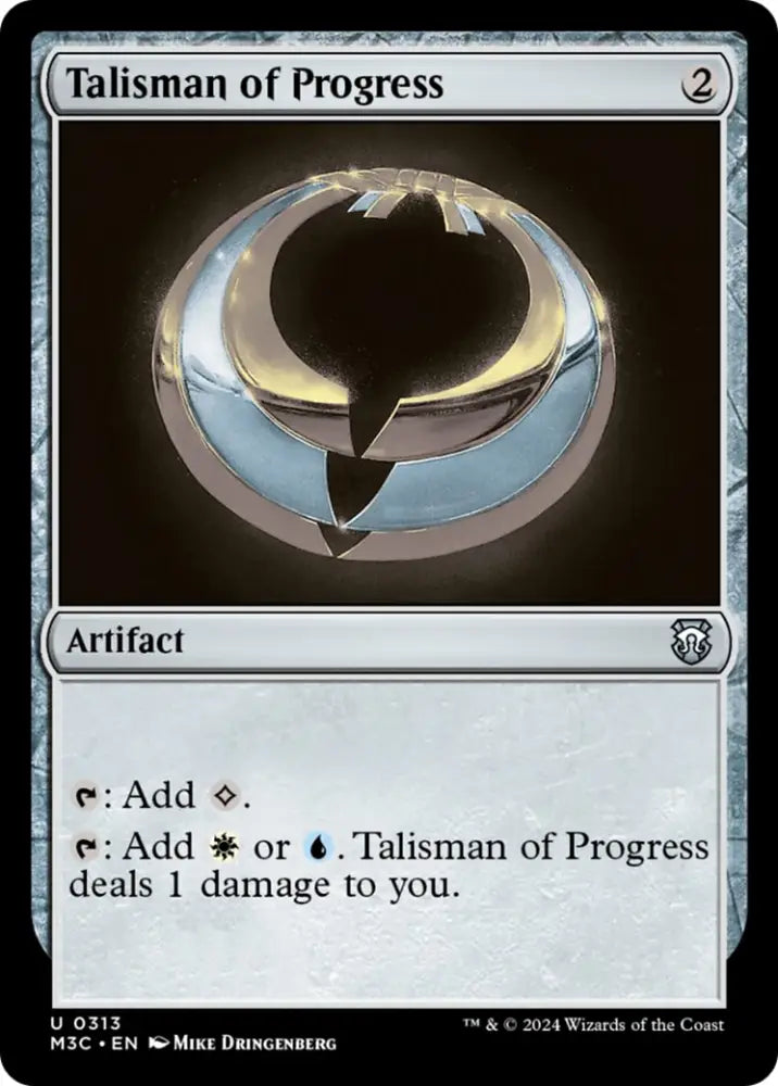 Talisman of Progress [Modern Horizons 3 Commander] - MTG Single
