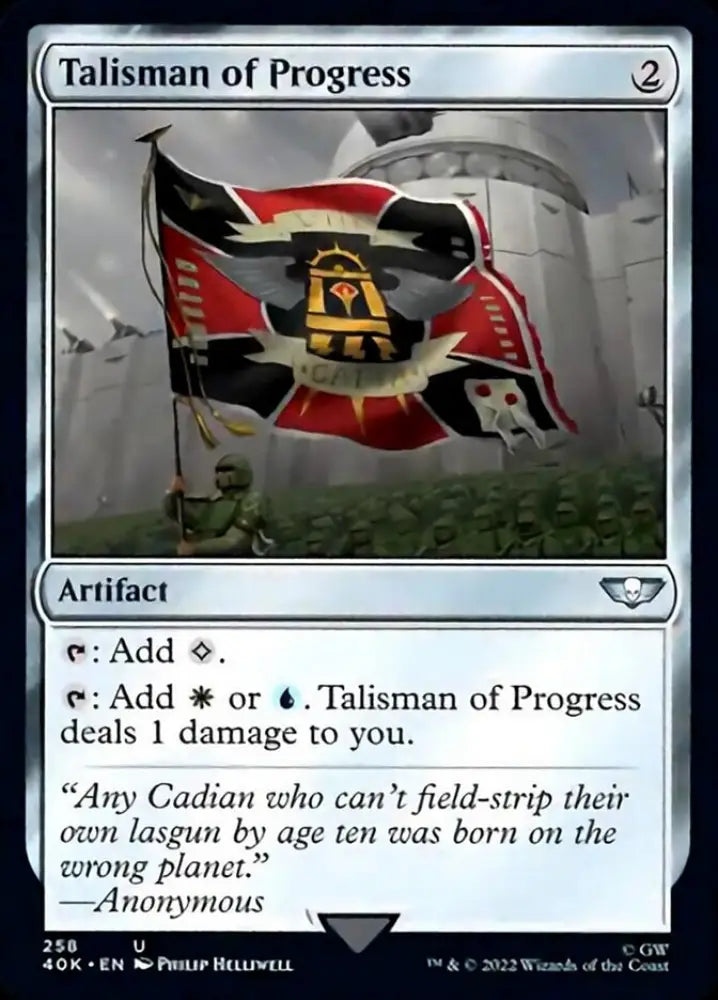 Talisman of Progress [Warhammer 40,000] - MTG Single