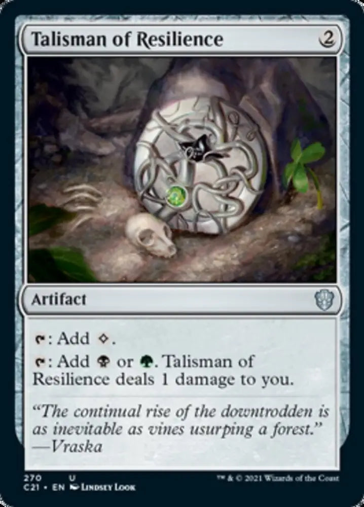 Talisman of Resilience [Commander 2021] - MTG Single