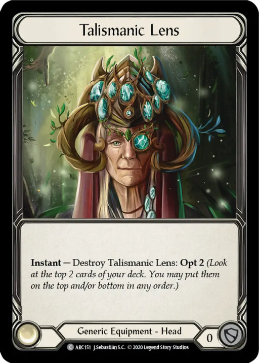 Talismanic Lens [Arcane Rising Unlimited] Unlimited Normal - Flesh And Blood Single