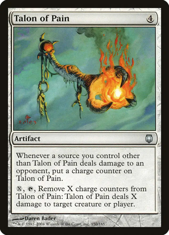 Talon of Pain [Darksteel] - MTG Single