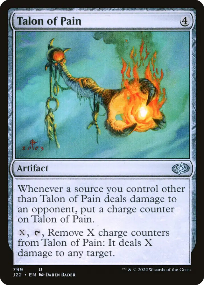 Talon of Pain [Jumpstart 2022] - MTG Single