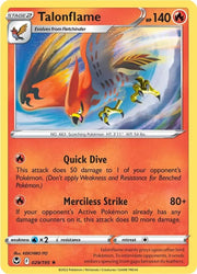 Talonflame (029/195) [Sword & Shield: Silver Tempest] - Pokemon Single