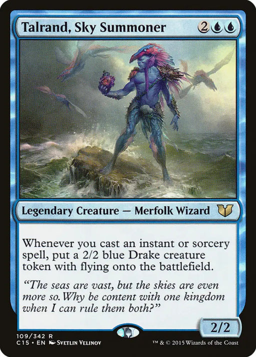 Talrand Sky Summoner [Commander 2015] - MTG Single