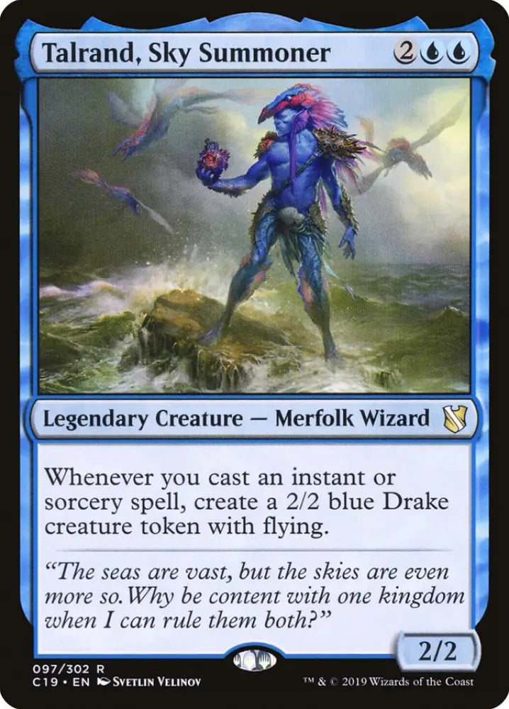 Talrand Sky Summoner [Commander 2019] - MTG Single