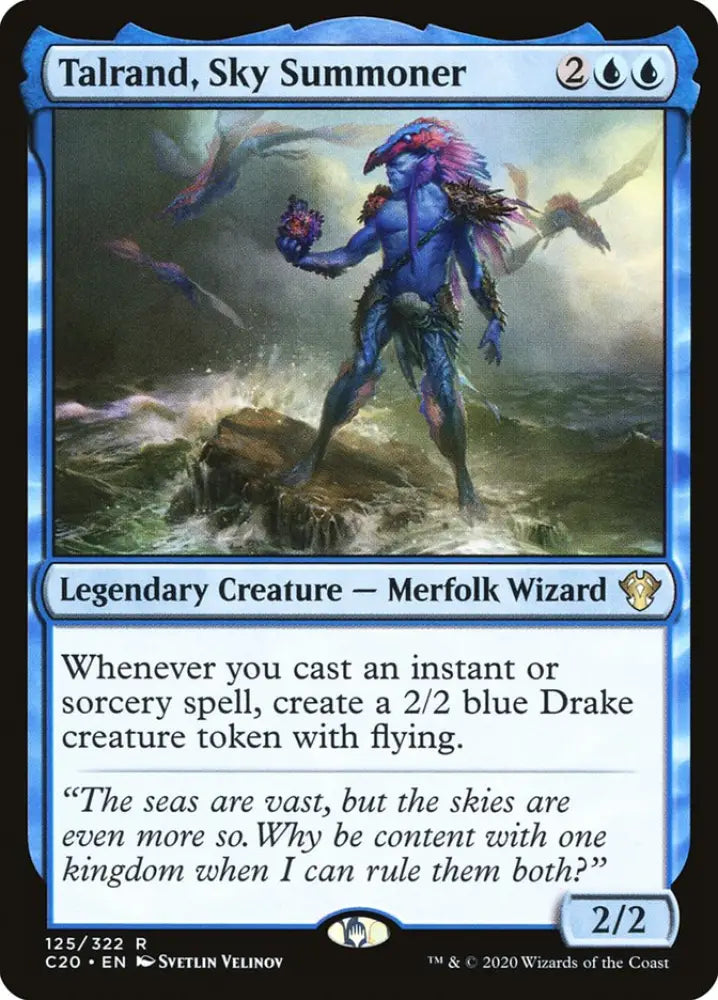 Talrand Sky Summoner [Commander 2020] - MTG Single