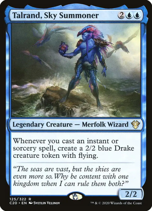 Talrand Sky Summoner [Commander 2020] - MTG Single