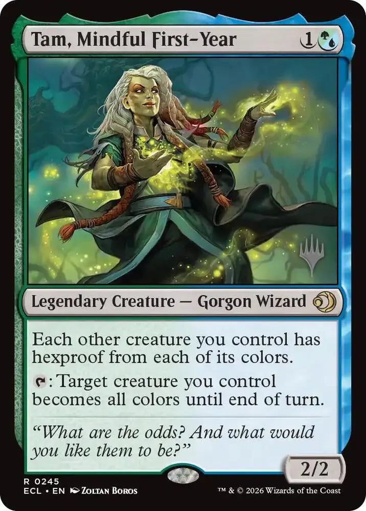 Tam, Mindful First-Year (245) [Lorwyn Eclipsed Promos]