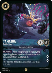 Tamatoa - Grabby Crab (15/31) [Illumineer’s Quest: Deep Trouble] - Lorcana Single