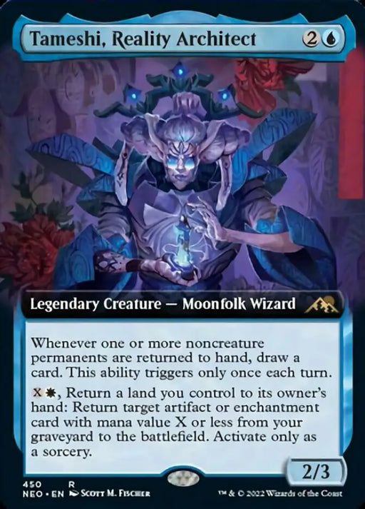 Tameshi Reality Architect (Extended Art) [Kamigawa: Neon Dynasty] - MTG Single