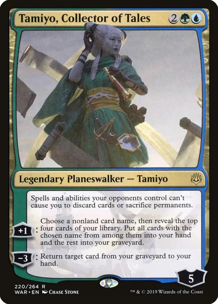 Tamiyo Collector of Tales [War of the Spark] - MTG Single