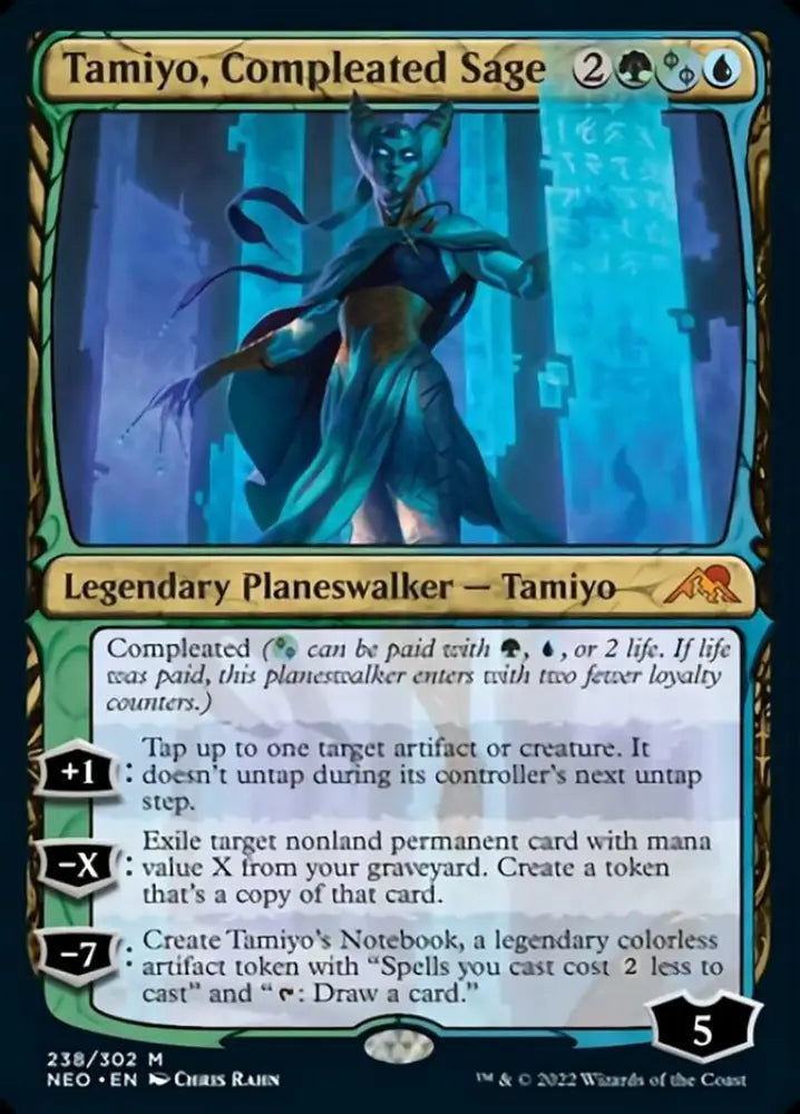 Tamiyo Compleated Sage [Kamigawa: Neon Dynasty] - MTG Single